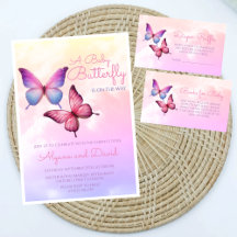 Pastel Butterfly Baby Shower