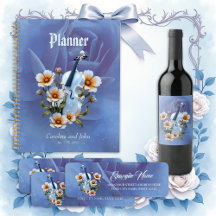 White Violin with Flowers – Elegant Music & Nature