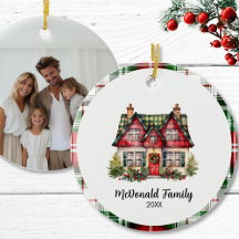 Red & Green Vintage Plaid Christmas