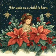 Personalized Biblical Nativity Child & Verse Gifts