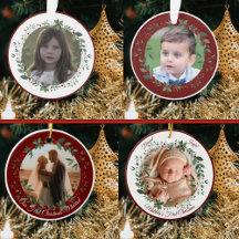 PHOTO CHRISTMAS ORNAMENTS