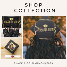 Black & Gold Graduation