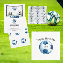 Soccer Birthday Party Suite