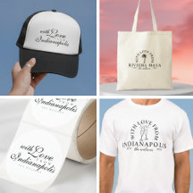 With Love From Wedding Merch Station Favors