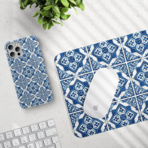Blue Azulejo Portuguese Tiles Style 19 Collection