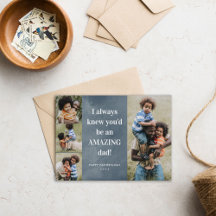 GRANDFATHER   FATHERS DAY   Simple Modern Collage