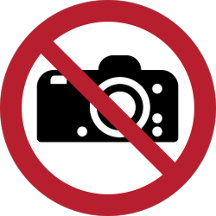 ISO 7010 Prohibition Sign Waterproof Labels