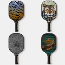Pickleball Paddles With Animal Themed Designs 