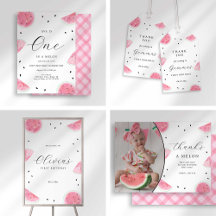 Sweet Watermelon Birthday Party