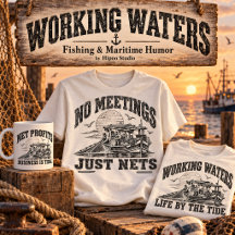 Working Waters — Fishing & Maritime Humor