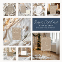 Baby, It's Cold Outside! Baby Shower-Taupe edition