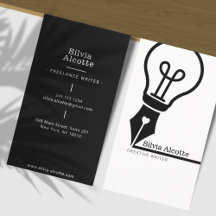 Writer & Author Business Cards - Owlie Nest