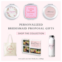 Personalized Bridesmaid Proposal Gifts