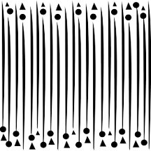 Black and White Stripe 