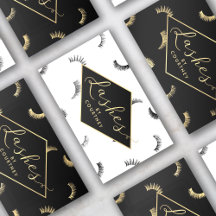 Lots of Lashes Pattern Lash Salon Business Suite