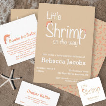 Little shrimp beach baby shower
