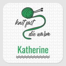 Kelly Green Knit Fast, Die Warm