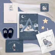 Celestial Bear Baby Shower Collection