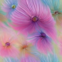 Soft Pink Floral Pattern