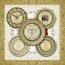 Flourish Golden Wedding Anniversary Collection