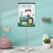 Boys' Cute Green Tractor