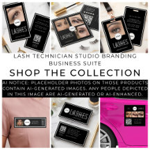 Lash Technician Studio Branding Business Suite
