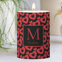 Red And Black Hearts