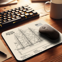 Mouse Pads - Ships Blueprints