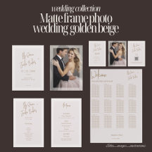 Modern Elegance Photo Wedding Invitation
