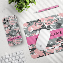 Pink and Gray Camouflage Pink Collection