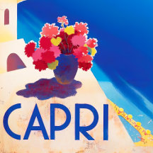 Italy vintage travel posters