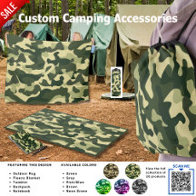 Camping Gifts For All - Great Graphics, Custom