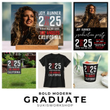 Bold Modern Graduate