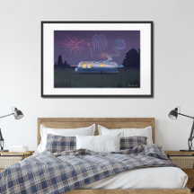 Silver Travel Trailer  