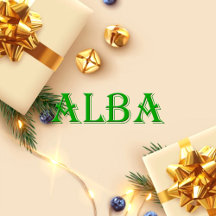 Alba Name Shirt Alba_collection