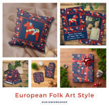 European Folk Art Style