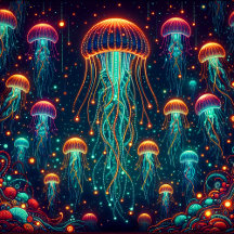 Jellyfish Jubilee: Shower Curtain Collection