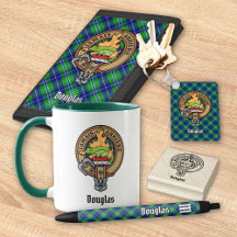 Clan Douglas Tartan and Crest Collection