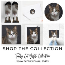 Green-Eyed Tabby Cat Gift Collection