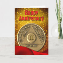 Year 2   Sober Anniversary Gifts – Recovery & AA