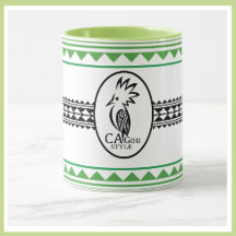 Mug Tribal Ethnic/cagou Style