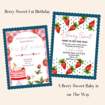 Berry First Birthday