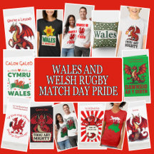 WALES AND WELSH RUGBY MATCH DAY PRIDE