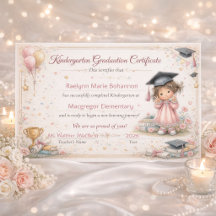 Cute Kindergarten Graduation Collection 