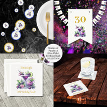 Shades of Purple: A Blue-Violet Birthday Bash -RB