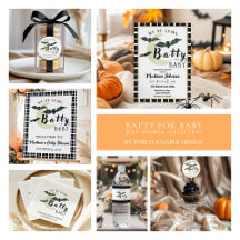 We're Going Batty For Baby Baby Shower Collection