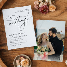 Elegant Calligraphy - Black & White