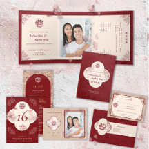 Wedding- Chinese Elegant Lace Floral Theme