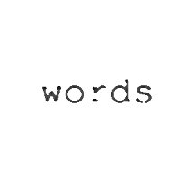 words