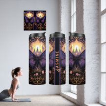 Purple Pink Yellow Butterfly Yoga Collection